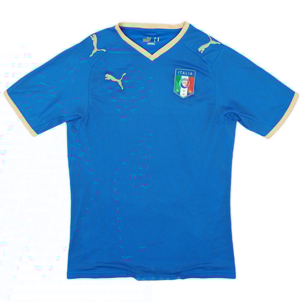 2007-08 Italy Home Shirt - 8/10 - (XS)