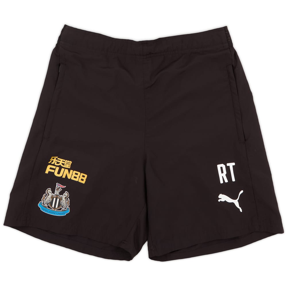 2017-18 Newcastle Puma Staff Issue Training Shorts RT - 9/10 - (M)