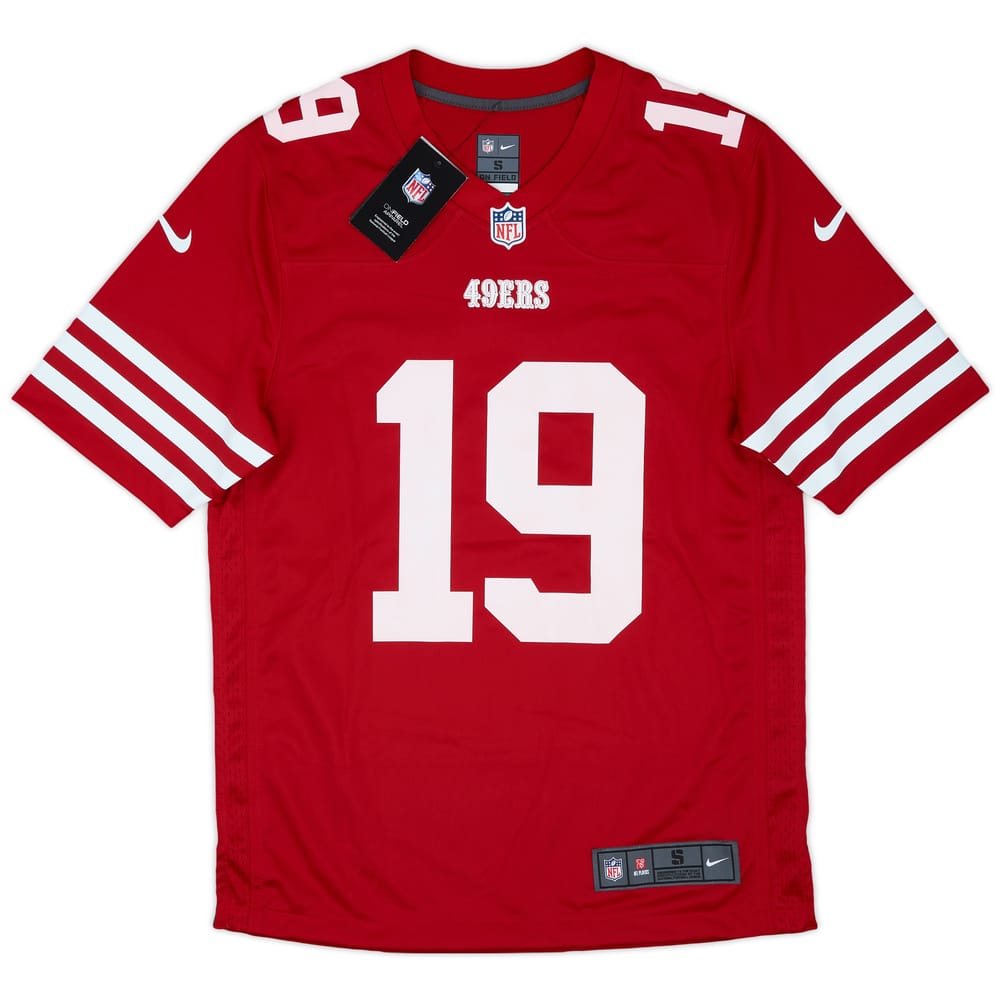 2022-24 San Francisco 49ers Samuel #19 Nike Game Home Jersey (S)