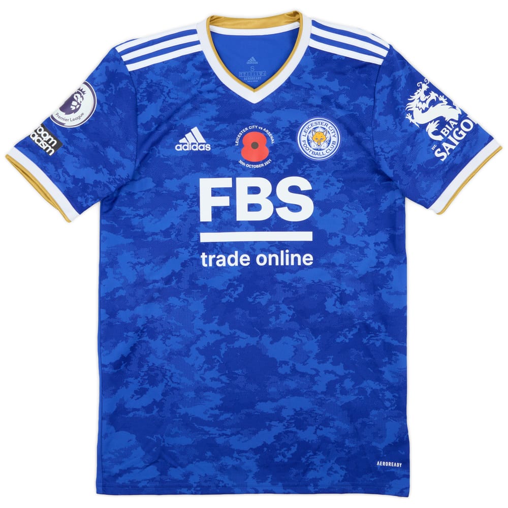 2021-22 Leicester Match Issue Home Shirt Daka #29 (v Arsenal)