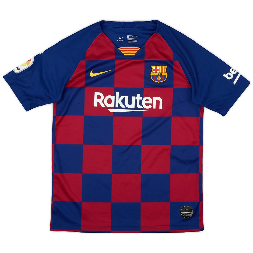 2019-20 Barcelona Home Shirt - 9/10 - (XL.Boys)