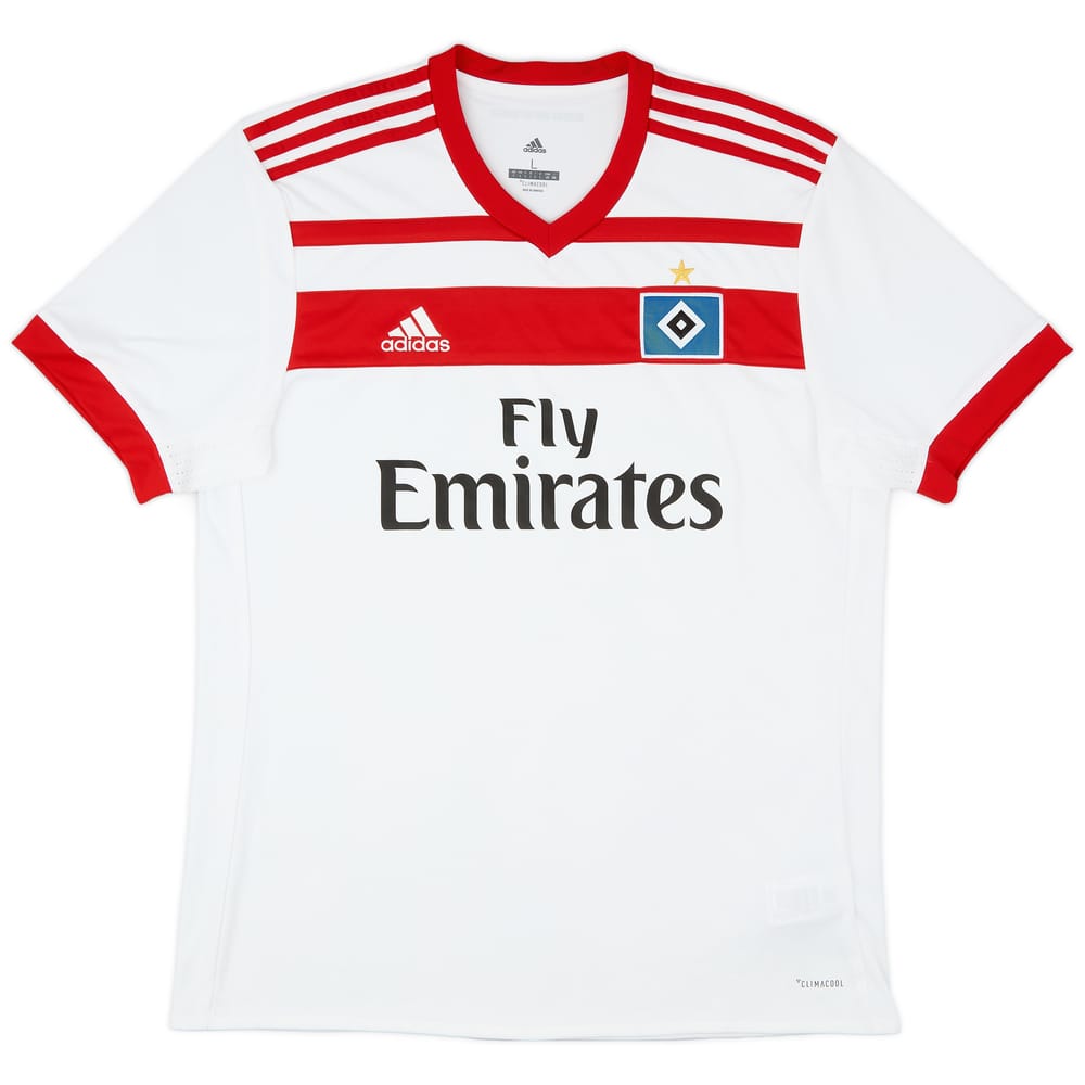 2017-18 Hamburg Home Shirt - 9/10 - (L)
