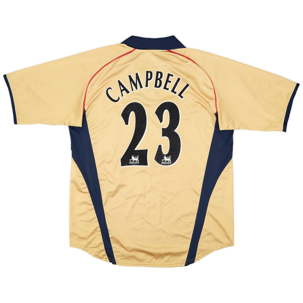 2001-02 Arsenal Away Shirt Campbell #23 - 7/10 - (L)