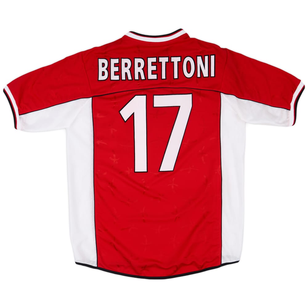 2002-03 Perugia Home Shirt Berrettoni #17 - 9/10 - (XL)