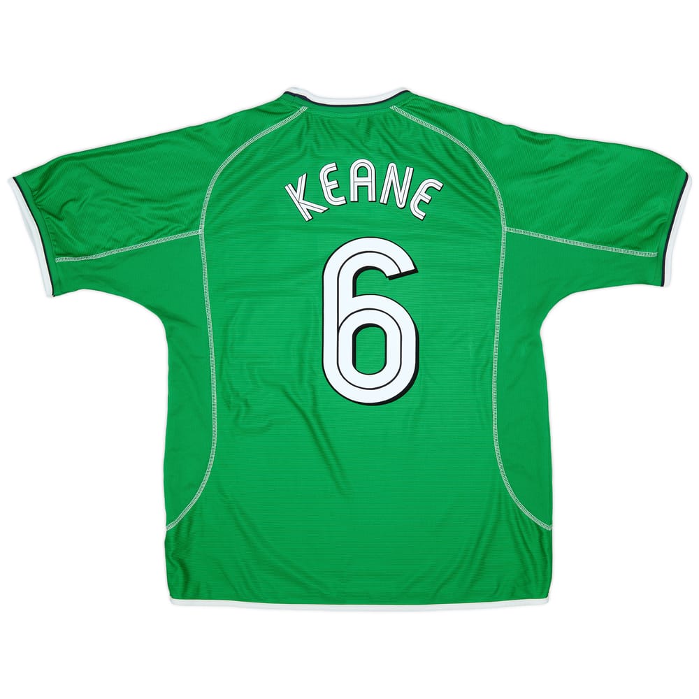 2001-03 Ireland Home Shirt Keane #6 - 7/10 - (XXL)