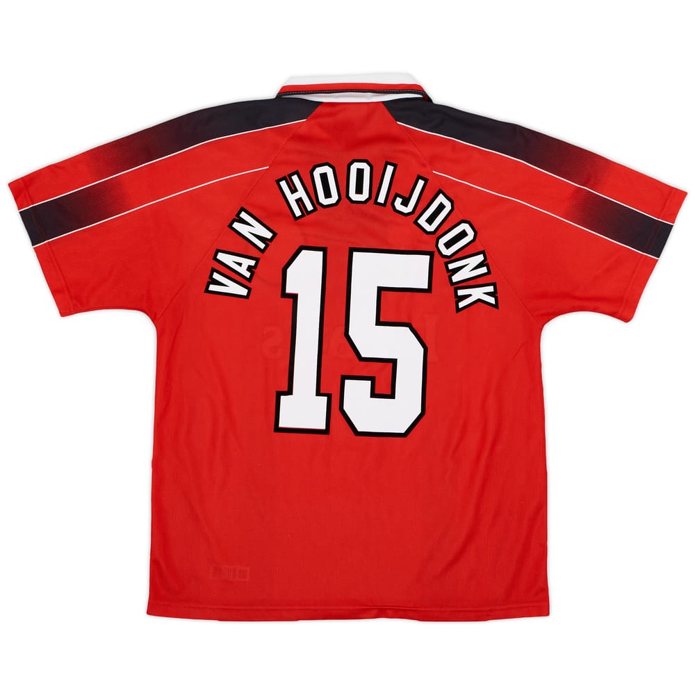 1996-97 Nottingham Forest Home Shirt VanHooijdonk #15 - 7/10 - (L)