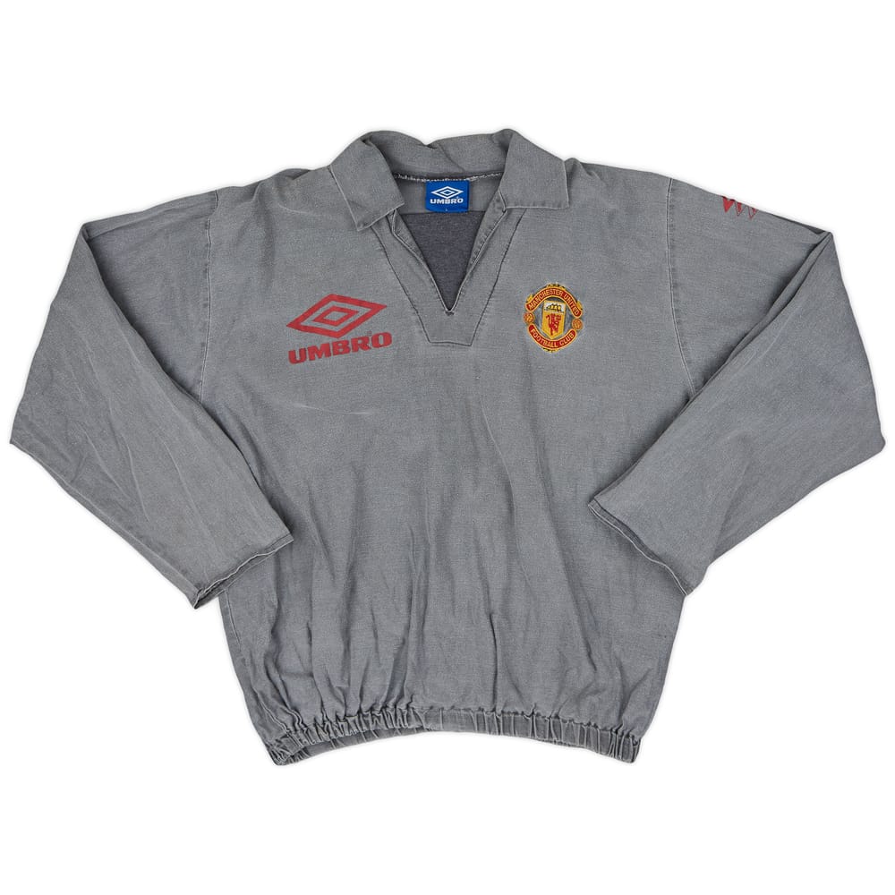 1994-95 Manchester United Umbro Drill Top - 7/10 - (L)
