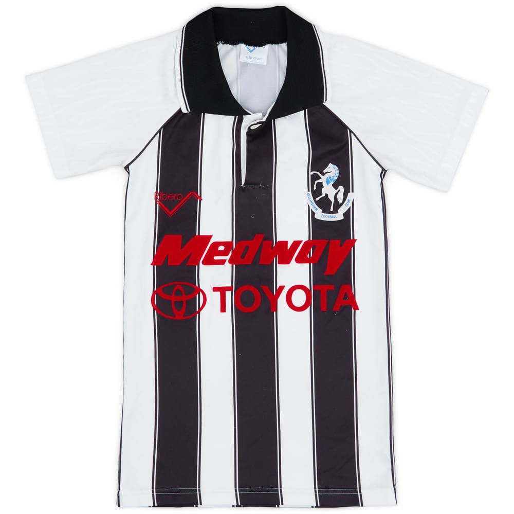 1991-92 Gillingham Away Shirt - 6/10 - (S.Boys)
