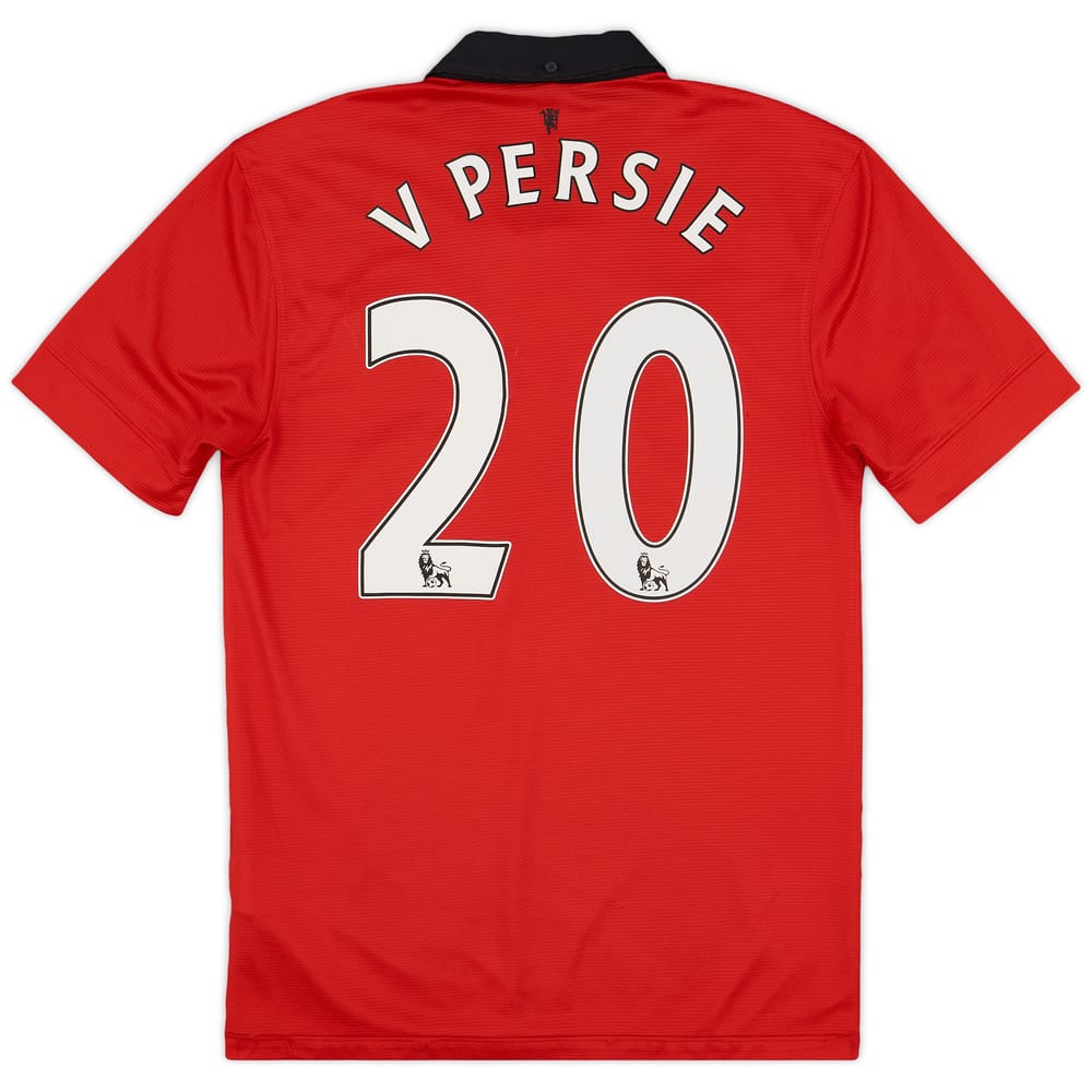 2013-14 Manchester United Home Shirt V Persie #20 - 7/10 - (S)