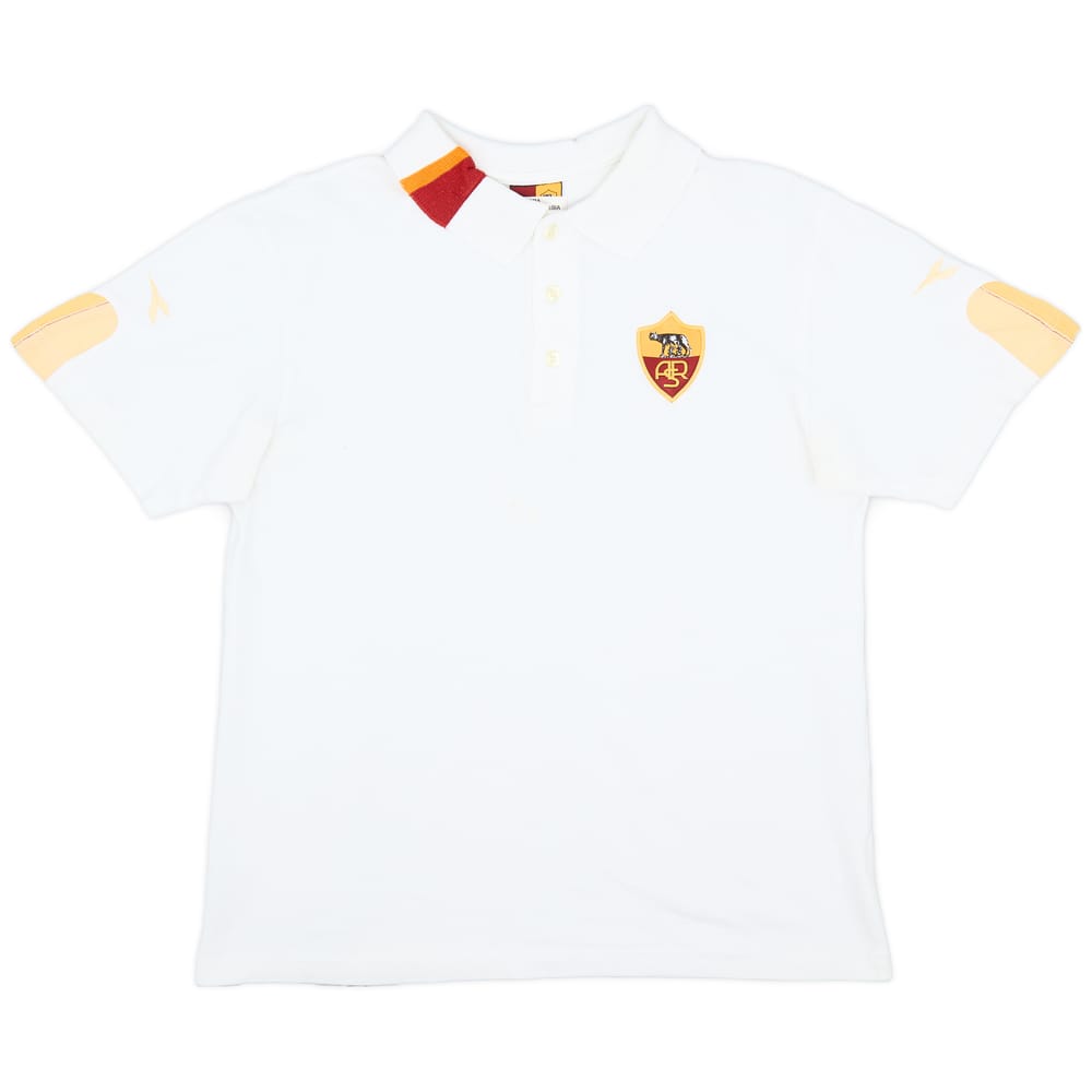 2003-04 Roma Diadora Polo Shirt - 8/10 - (S)