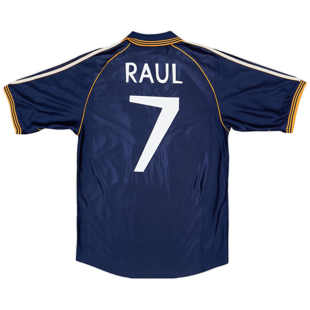 1998-99 Real Madrid Third Shirt Raul #7 - 8/10 - (M)