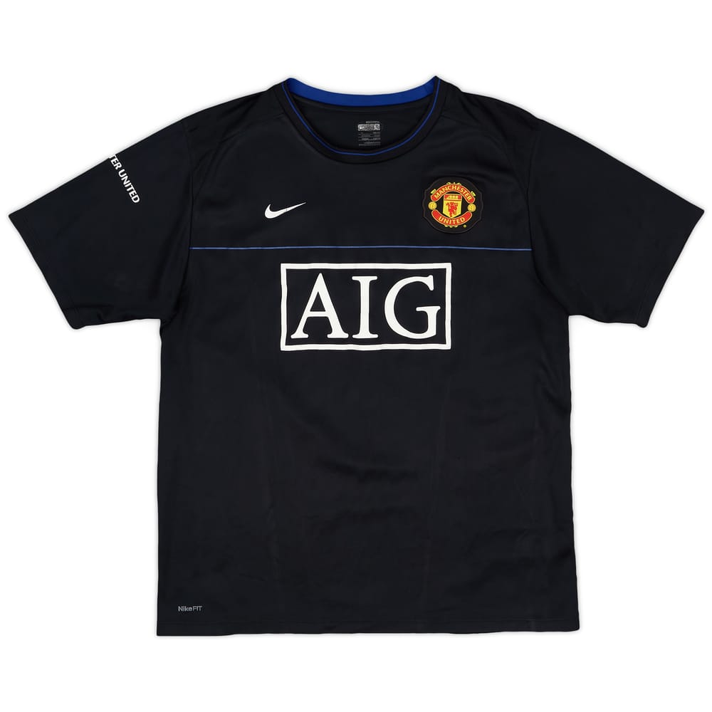 2008-09 Manchester United Nike Training Shirt - 5/10 - (L)