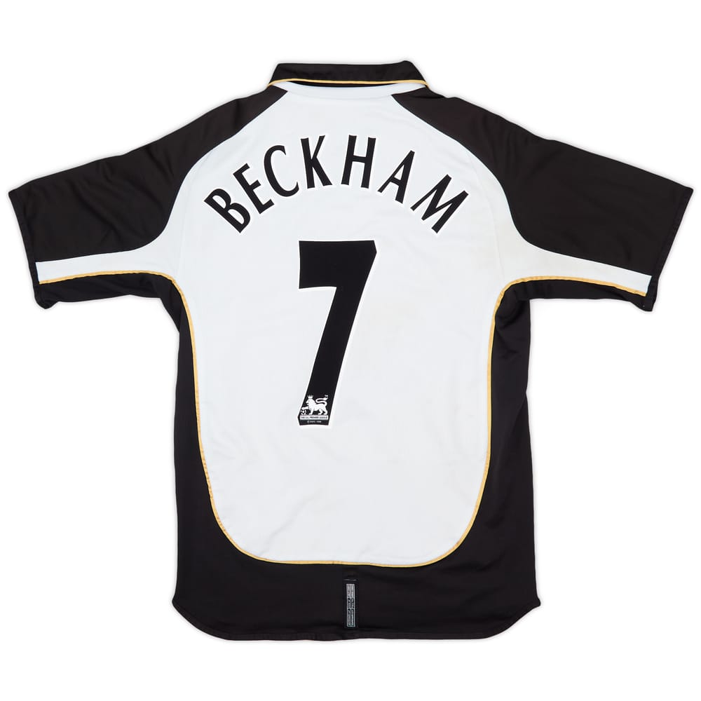 2001-02 Manchester United Centenary Away/Third Shirt Beckham #7 - 5/10 - (M)
