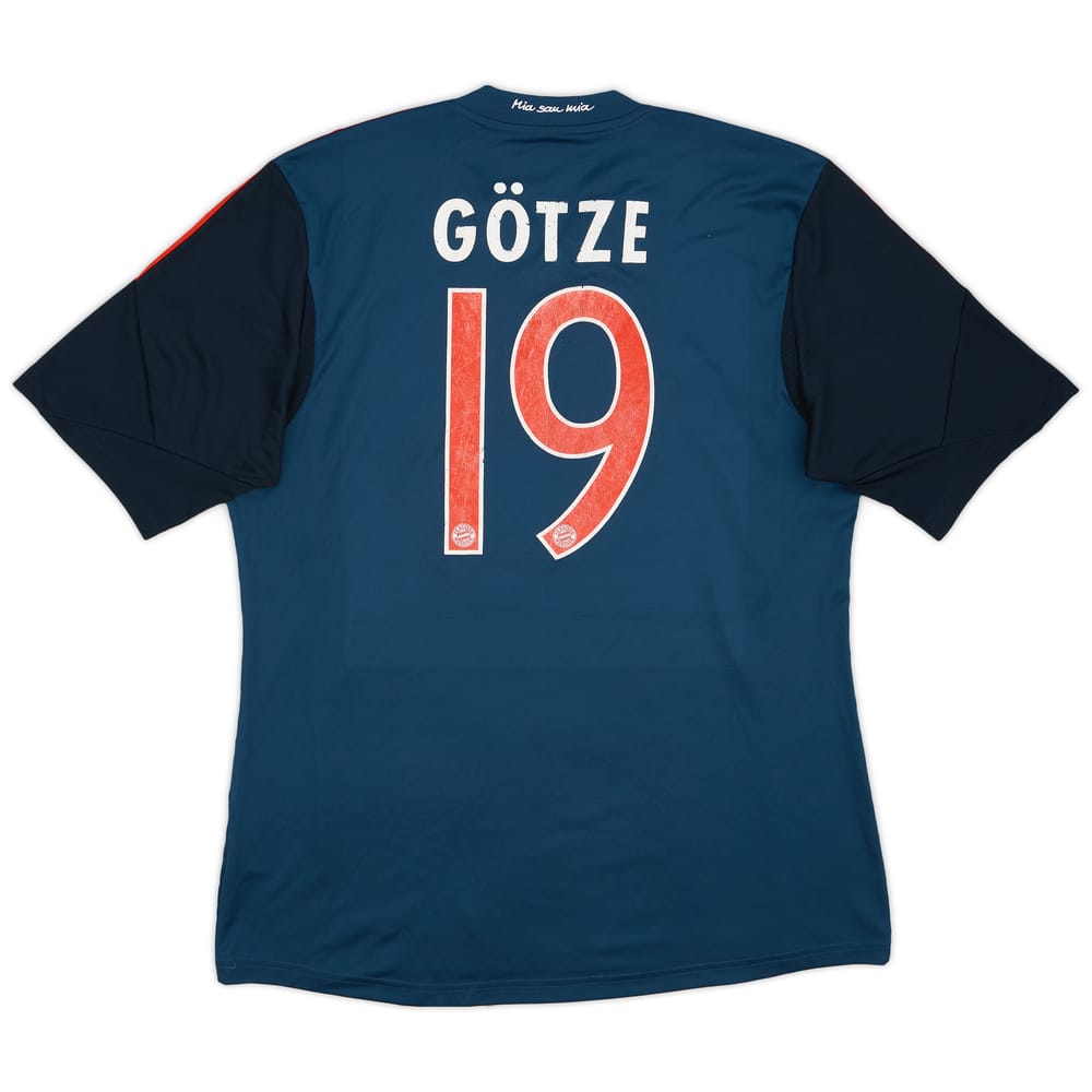 2013-14 Bayern Munich Third Shirt Gotze #19 - 6/10 - (L)