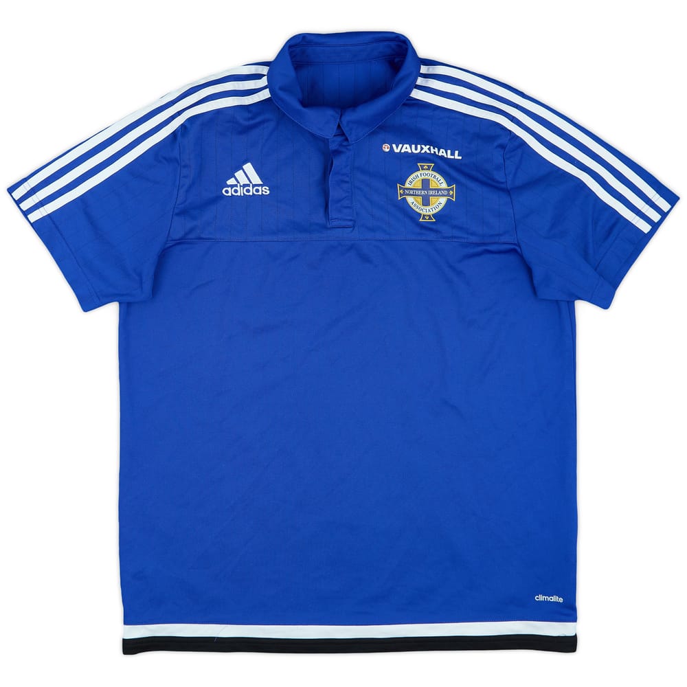 2016-18 Northern Ireland adidas Polo Shirt - 9/10 - (L)