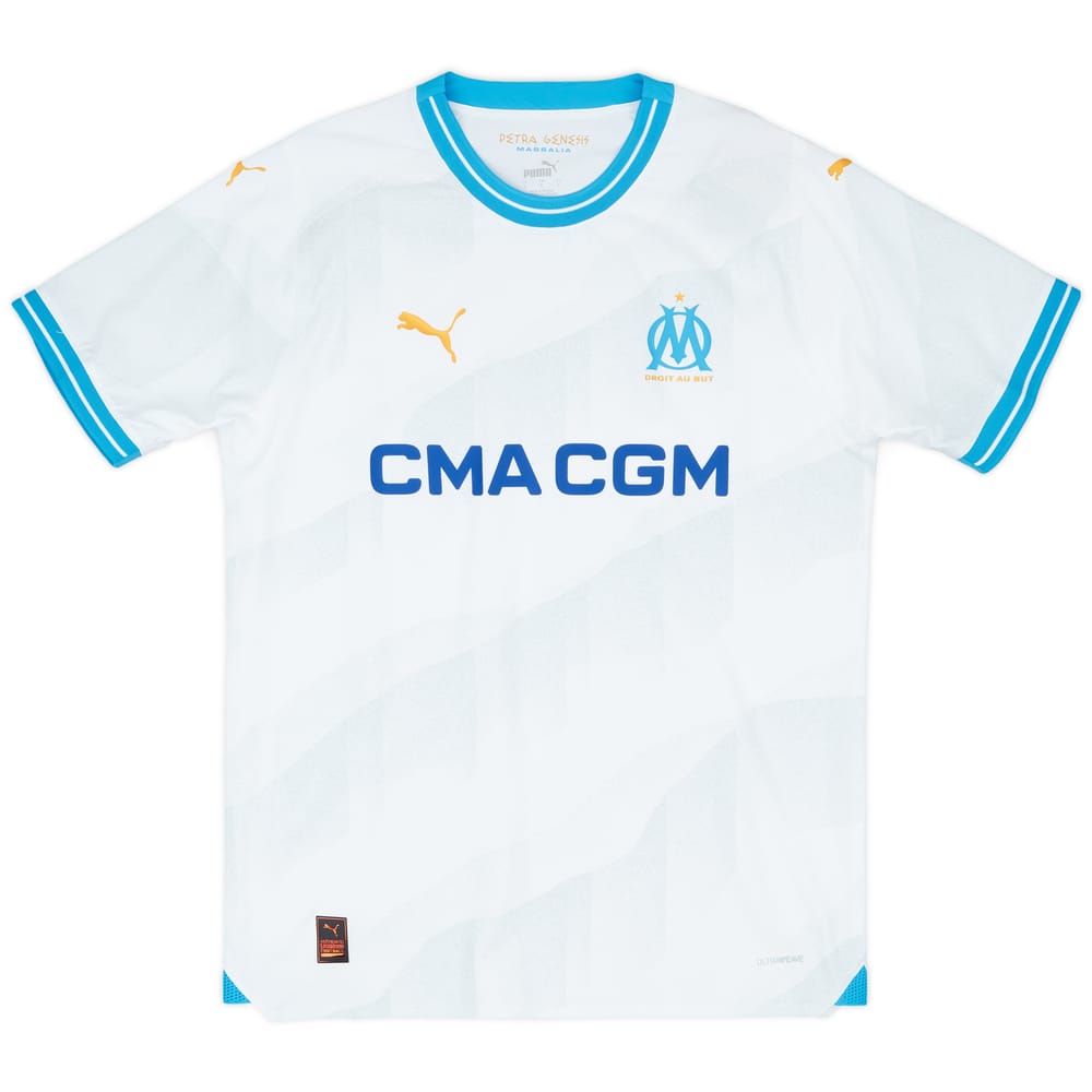 2023-24 Olympique Marseille Authentic Home Shirt