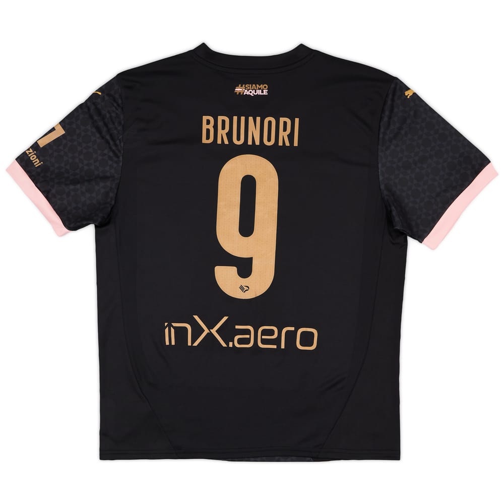 2024-25 Palermo Match Issue Away Shirt Brunori #9