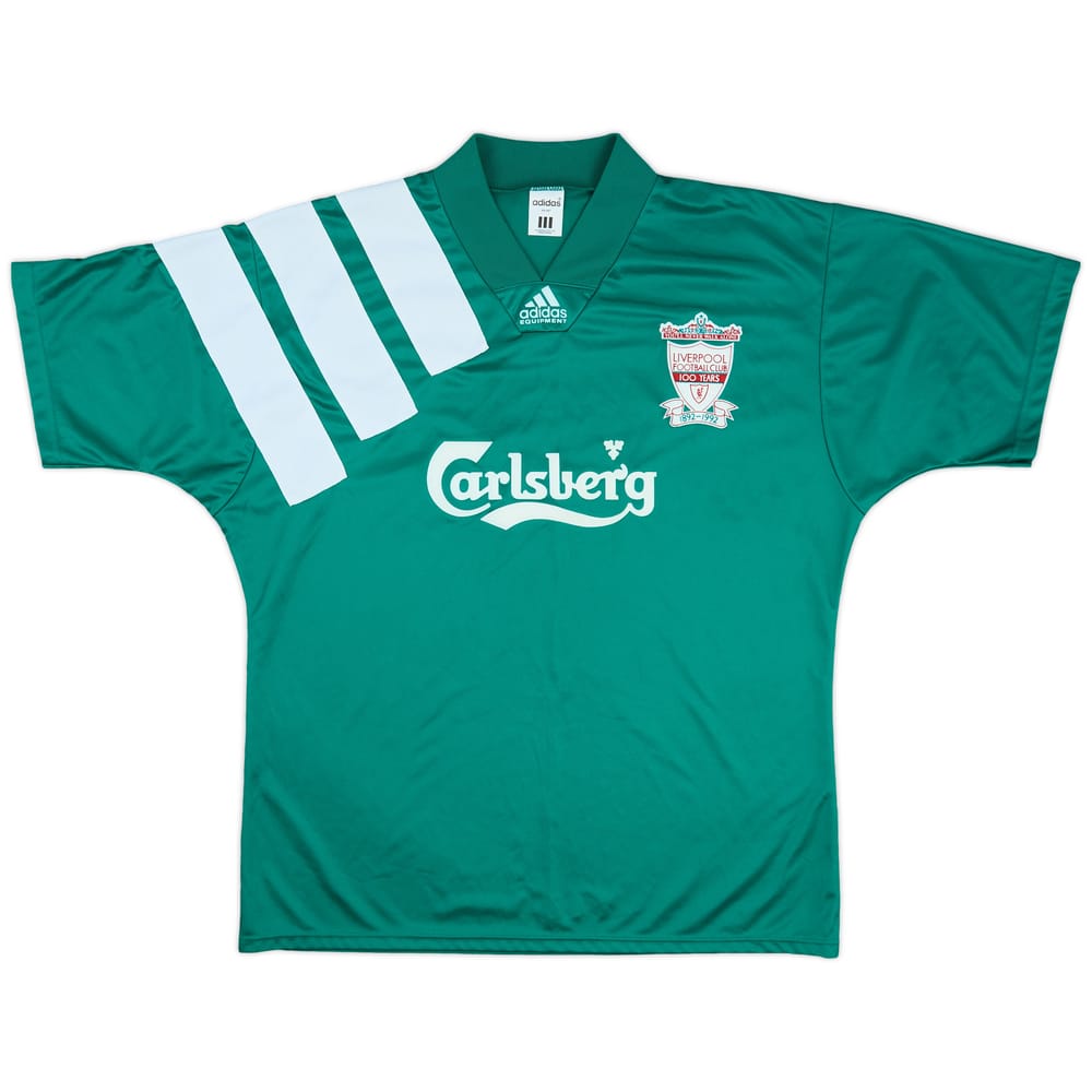 1992-93 Liverpool Centenary Away Shirt - 10/10 - (L/XL)