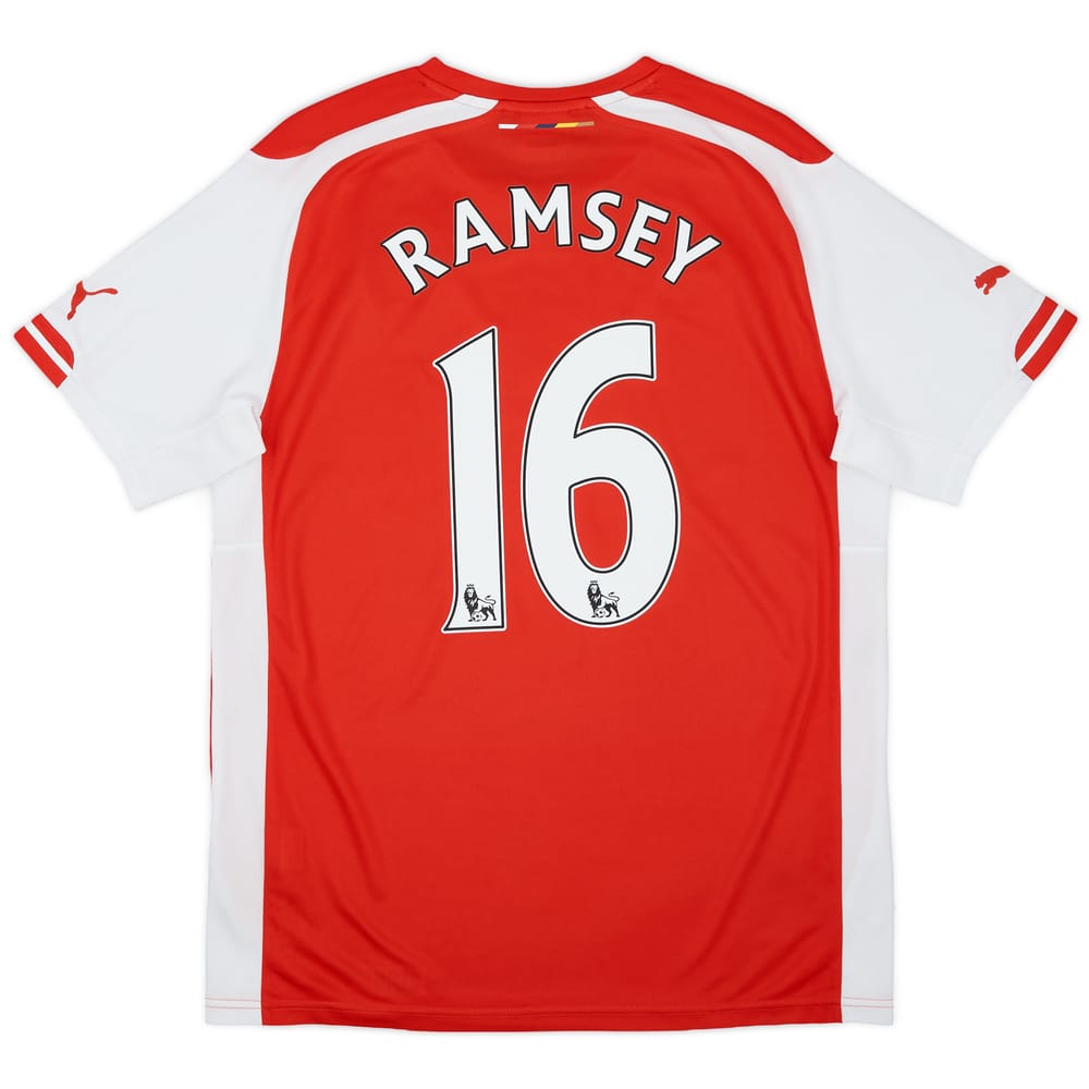 2014-15 Arsenal Home Shirt Ramsey #16 - 5/10 - (M)