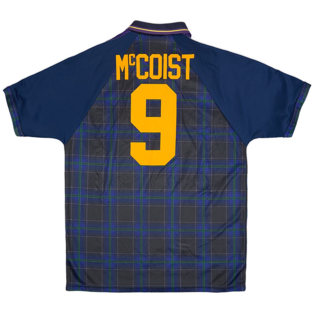 1994-96 Scotland Home Shirt McCoist #9 - 8/10 - (XL)