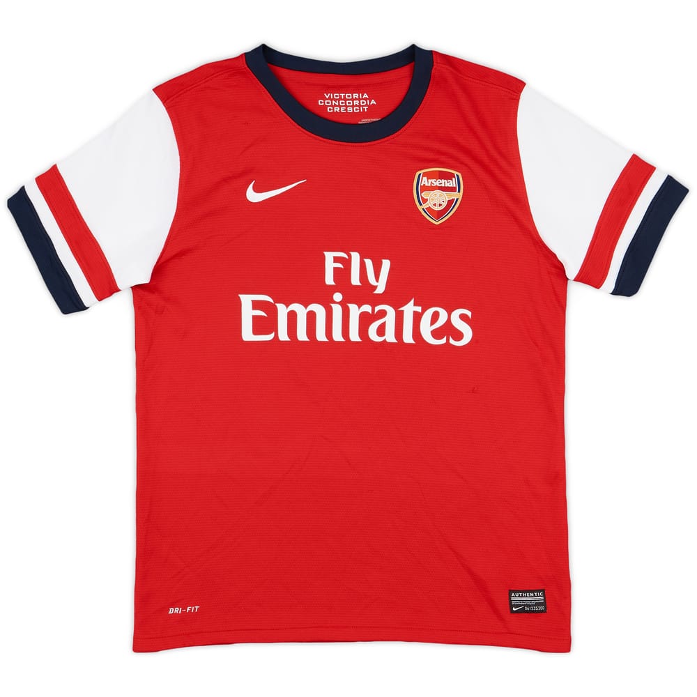 2012-14 Arsenal Home Shirt - 8/10 - (L.Boys)
