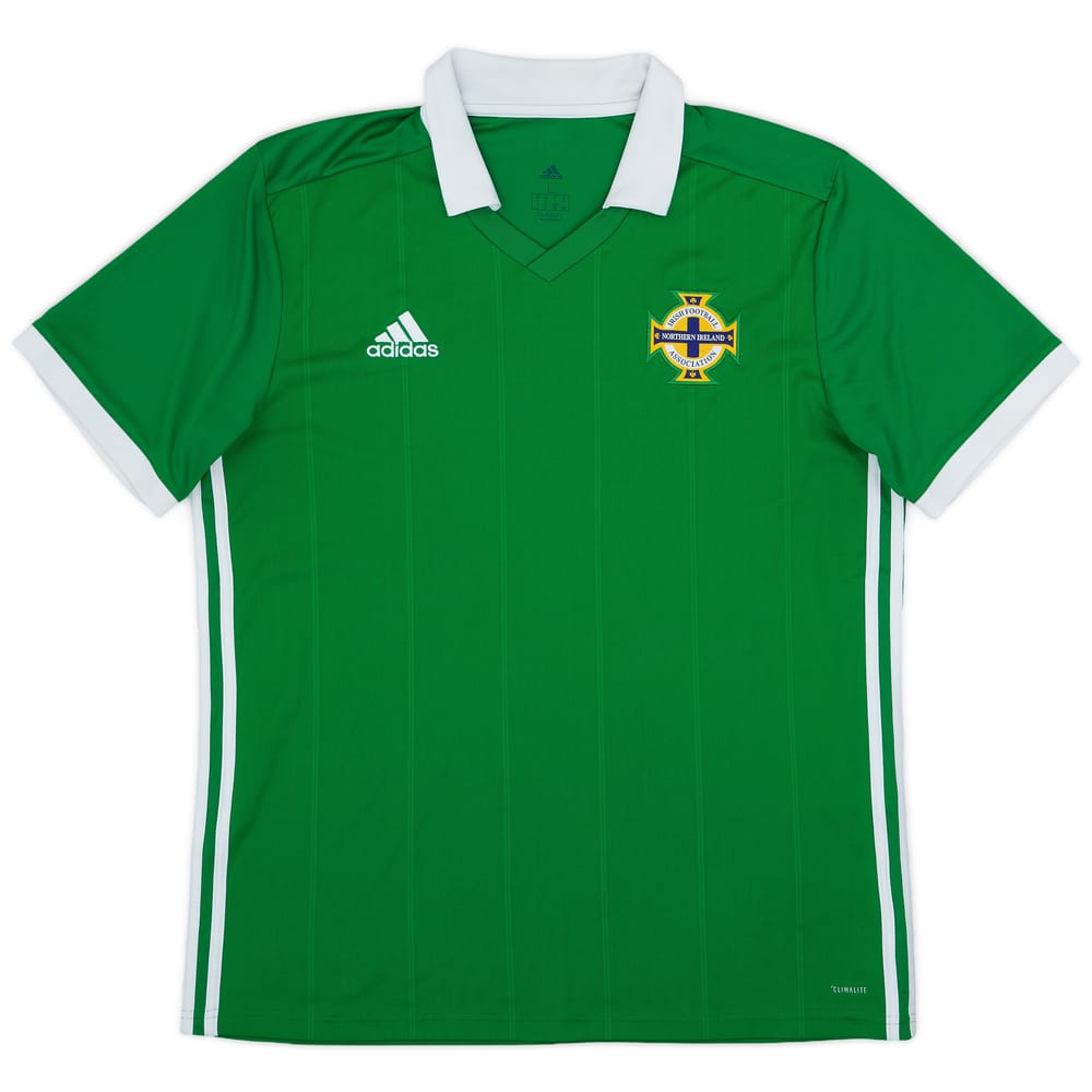 2018-19 Northern Ireland Home Shirt - 8/10 - (L)