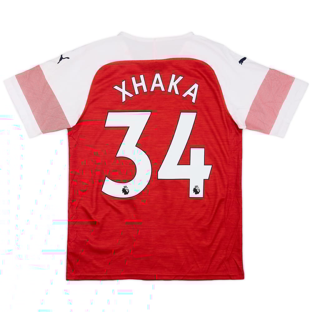 2018-19 Arsenal Home Shirt Xhaka #34 - 6/10 - (S)