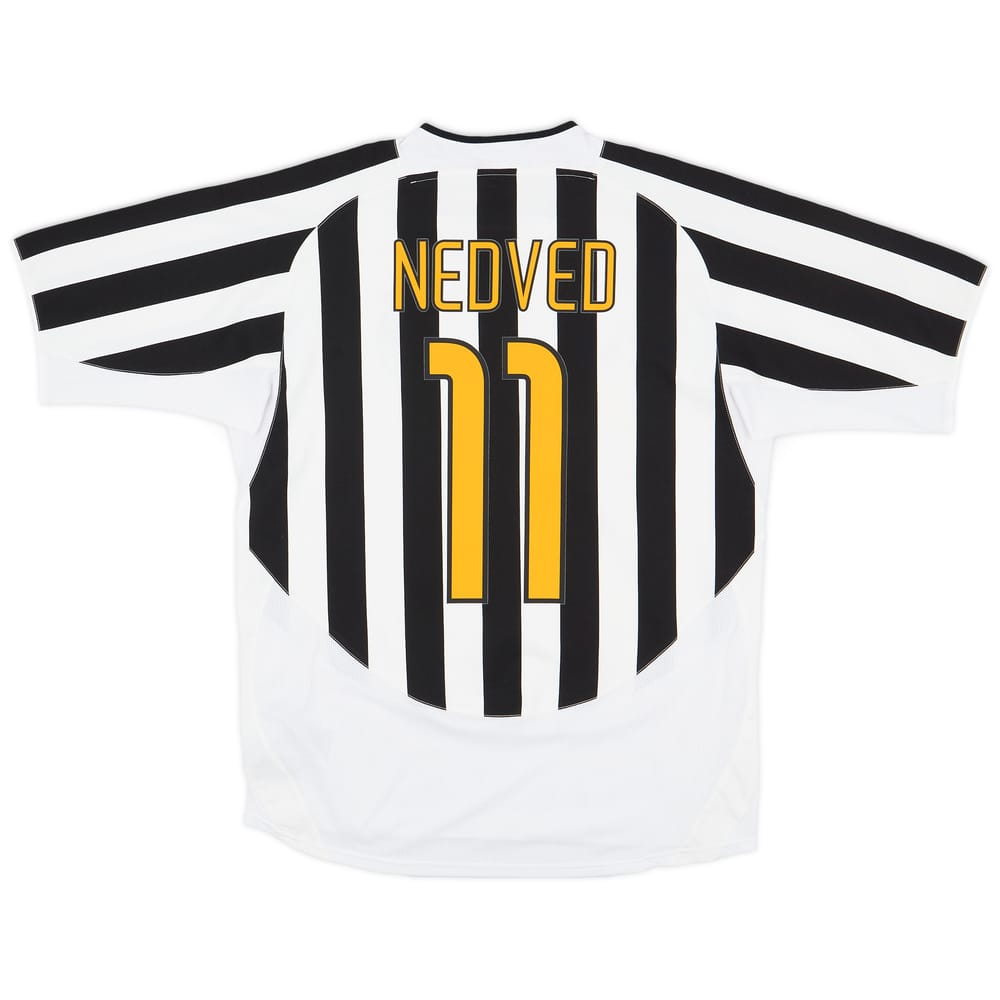 2003-04 Juventus Home Shirt Nedved #11 - 6/10 - (L)