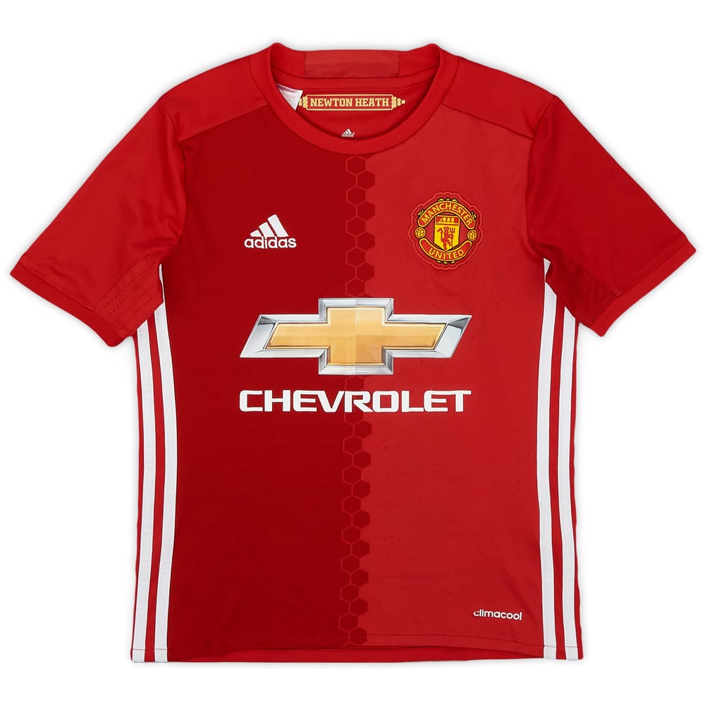 2016-17 Manchester United Home Shirt - 7/10 - (S.Boys)