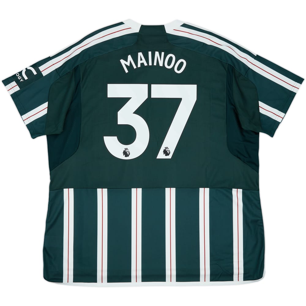 2023-24 Manchester United Away Shirt Mainoo #37 (3XL)