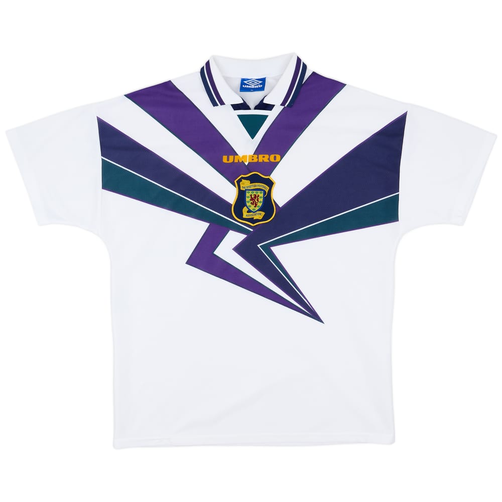 1995-96 Scotland Away Shirt - 9/10 - (XL)