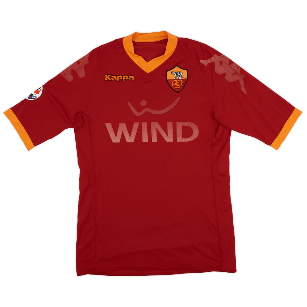 2012-13 Roma Home Shirt - 3/10 - (S)