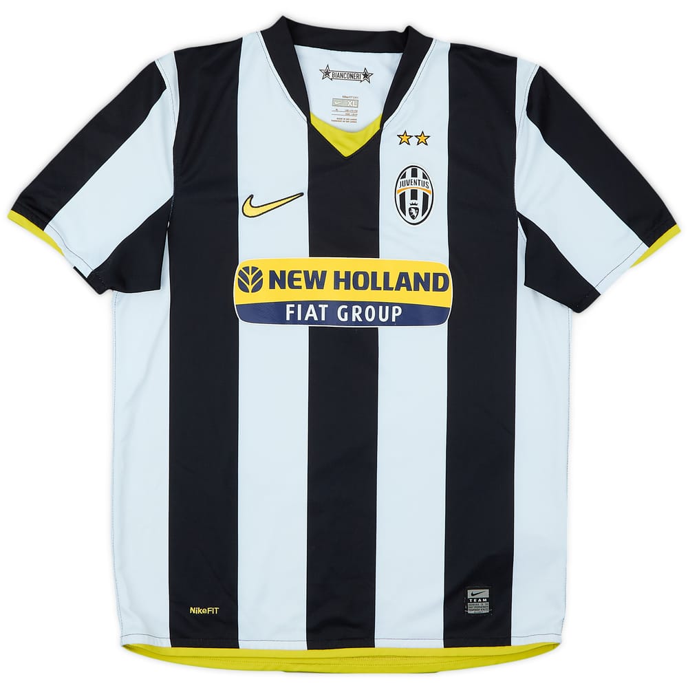 2008-09 Juventus Home Shirt - 7/10 - (XL.Boys)