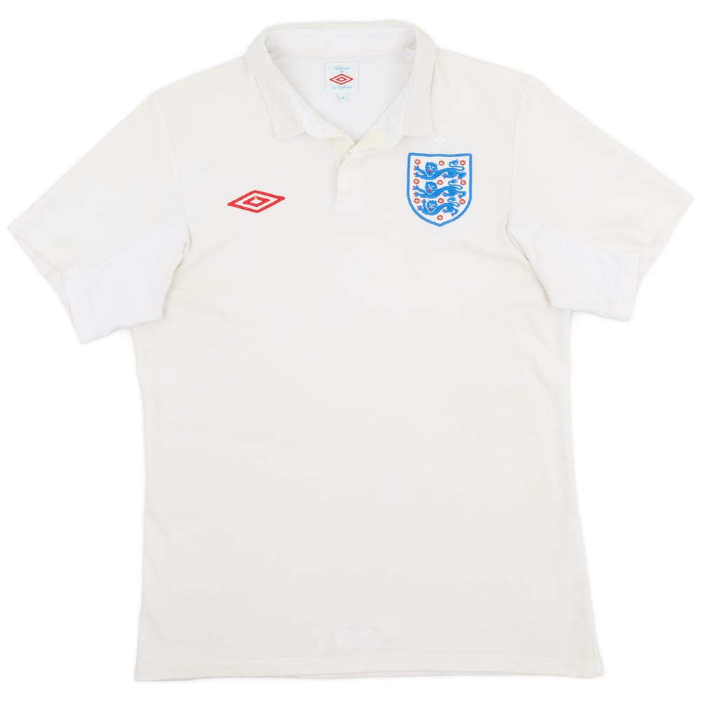 2009-10 England Home Shirt - 10/10 - (M)