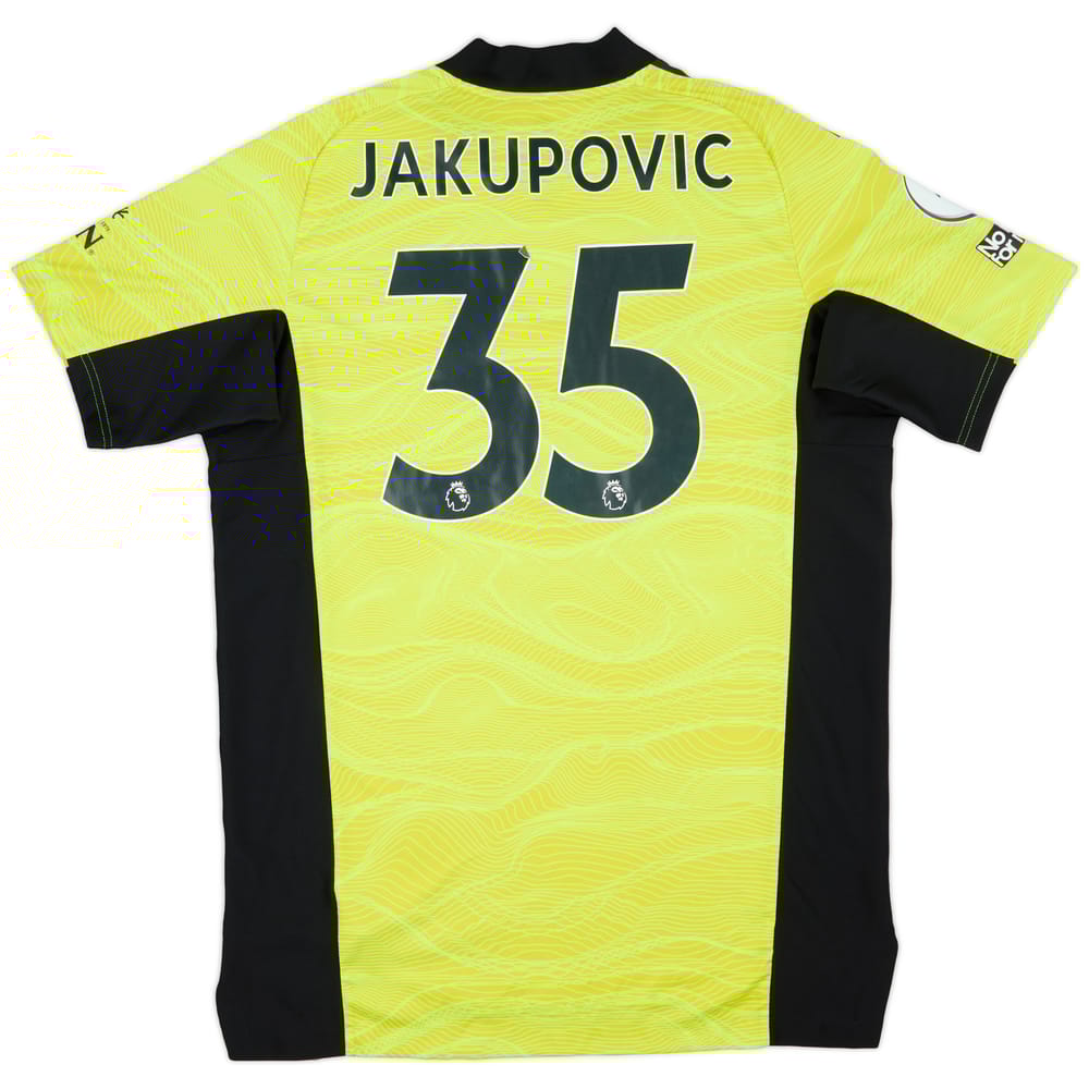 2021-22 Leicester Match Issue GK Shirt Jakupovic #35
