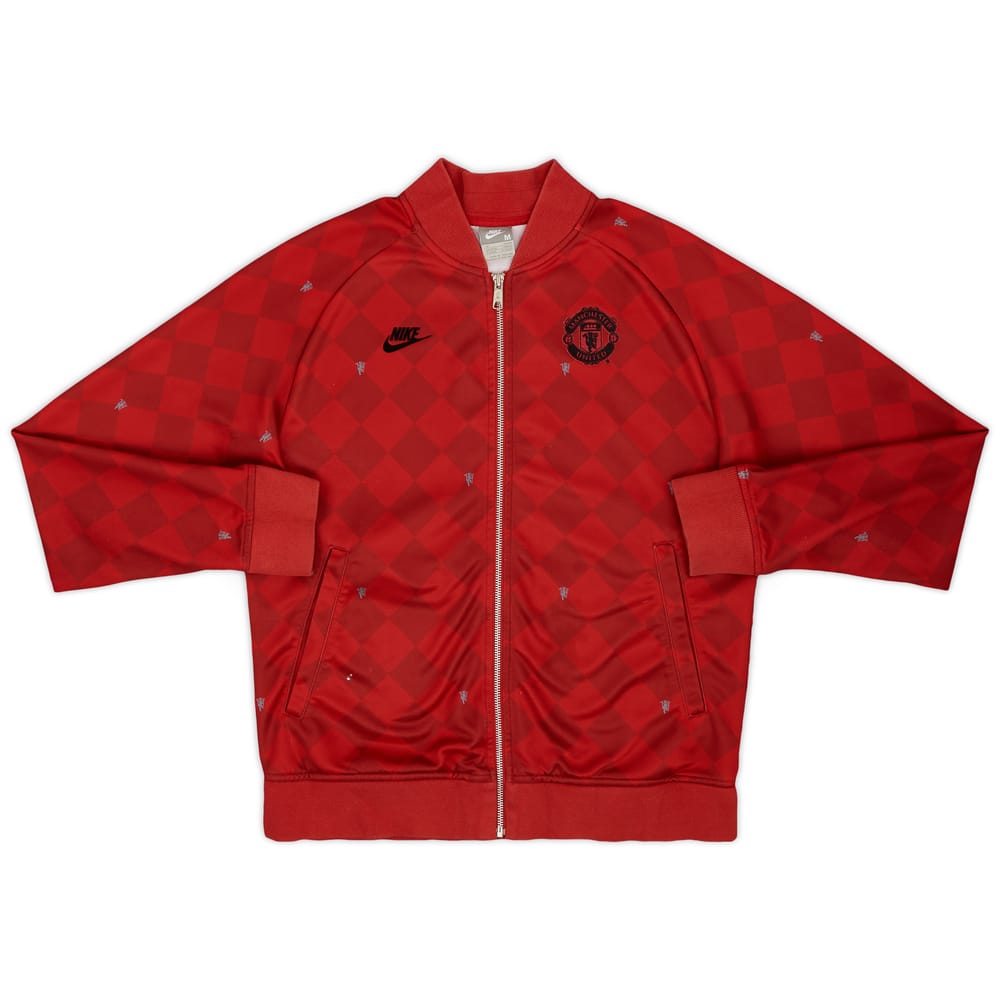2009-10 Manchester United Nike Track Jacket - 8/10 - (M)