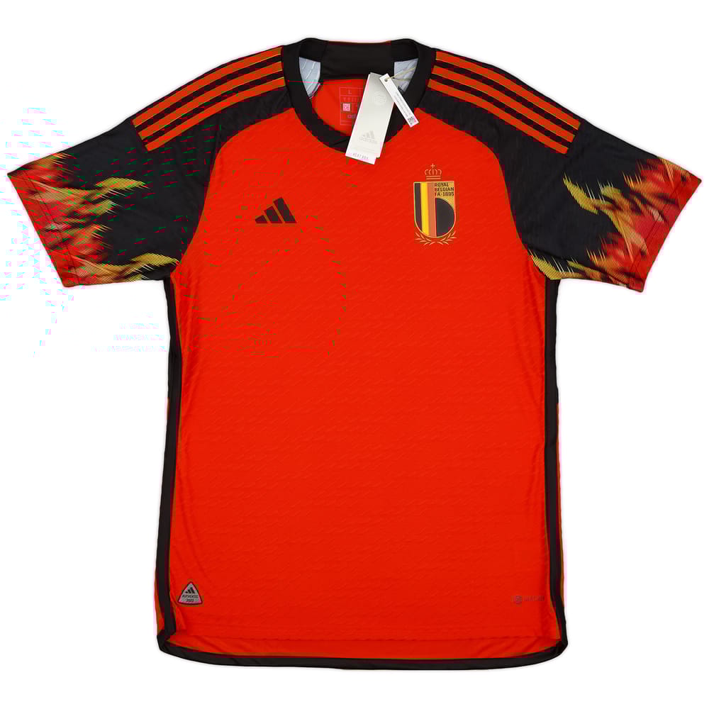 2022-23 Belgium Authentic Home Shirt