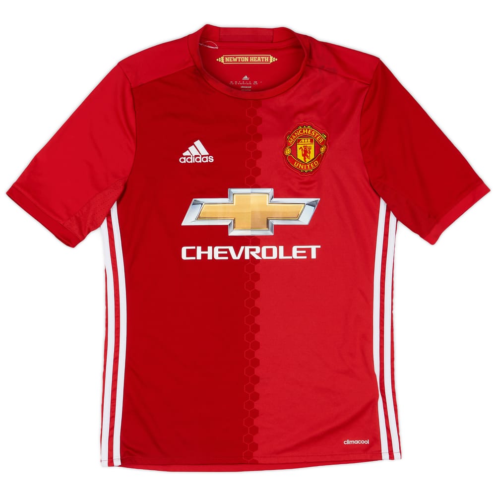 2016-17 Manchester United Home Shirt - 7/10 - (XL.Boys)