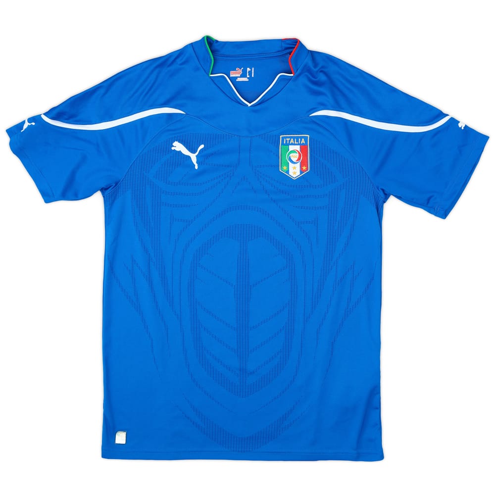 2010-12 Italy Home Shirt - 9/10 - (M)