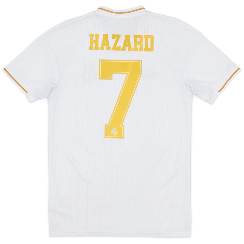 2019-20 Real Madrid Home Shirt Hazard #7 - 5/10 - (S)