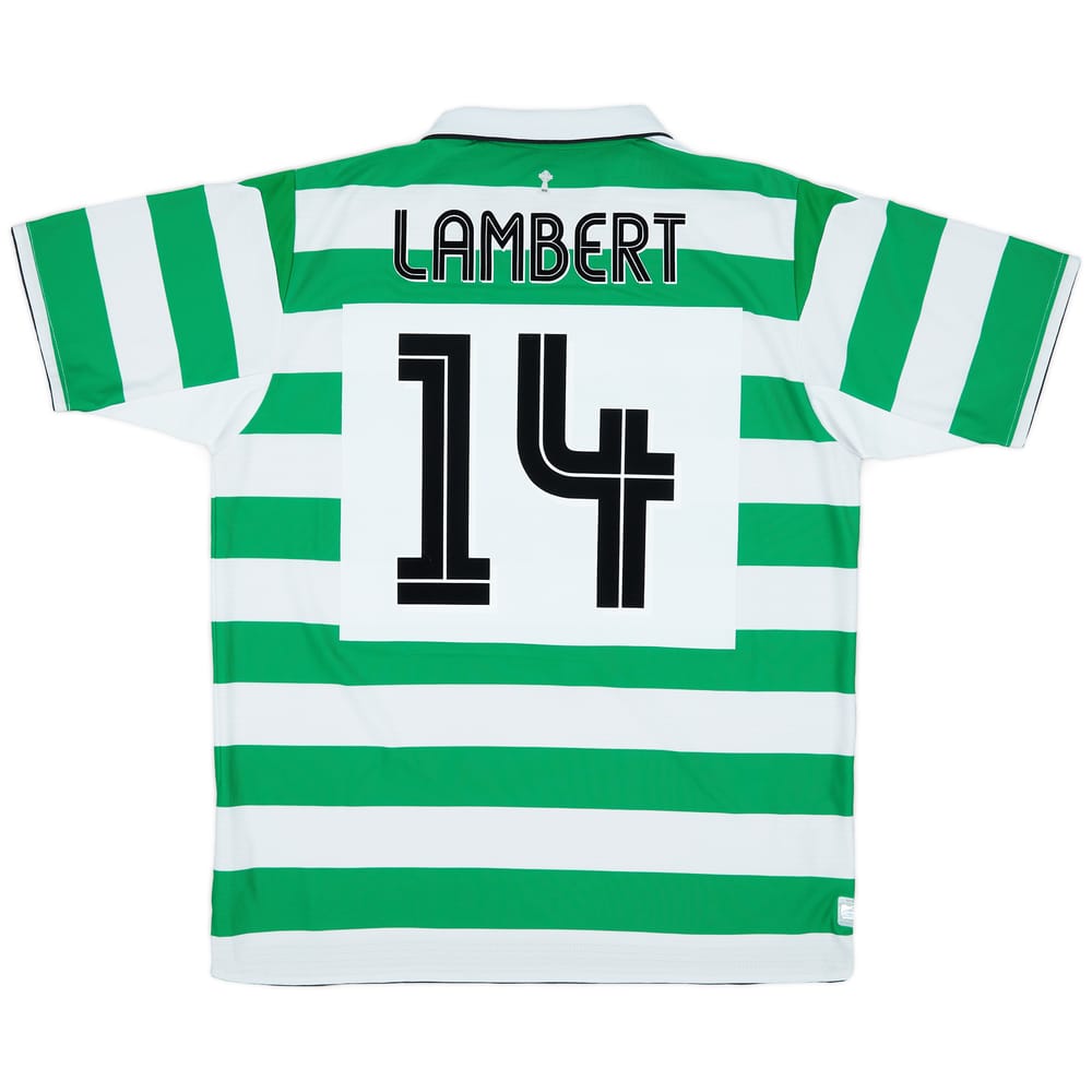 2004-05 Celtic Home Shirt Lambert #14 - 8/10 - (XL)