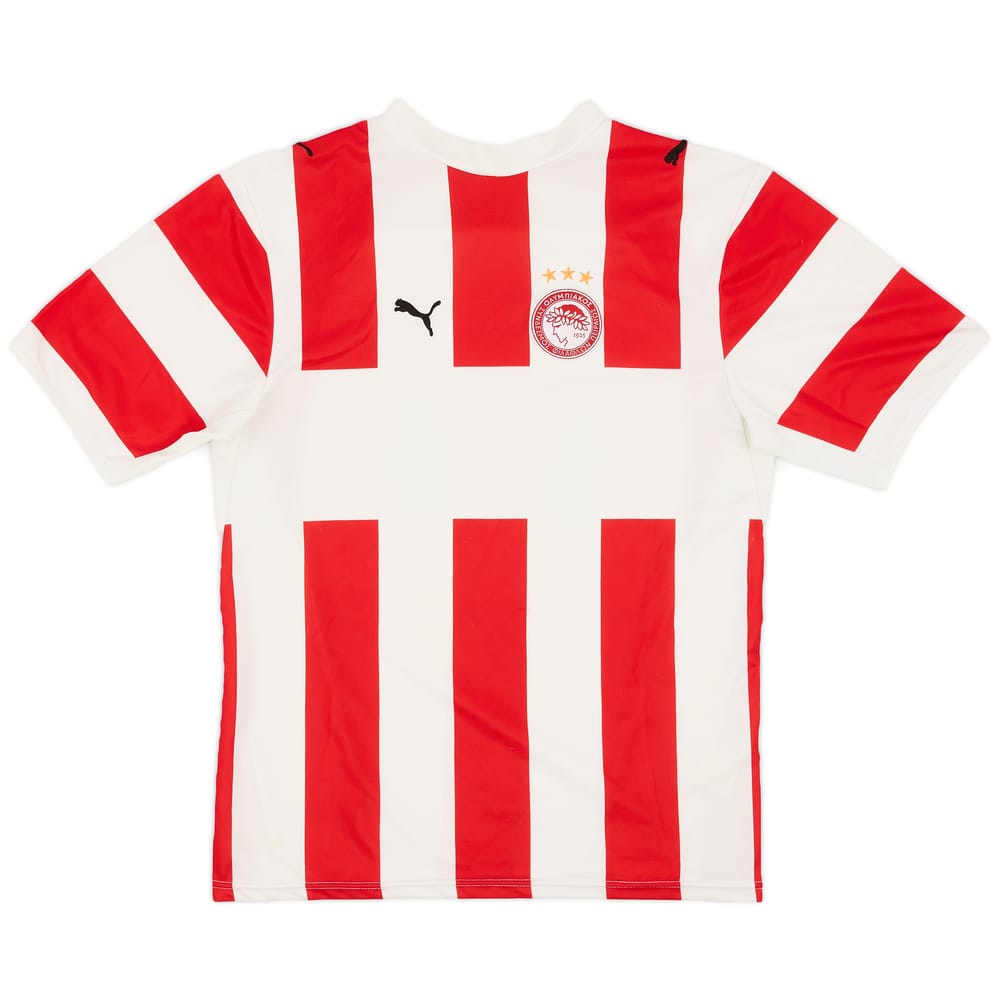 2006-07 Olympiakos Home Shirt - 9/10 - (S)