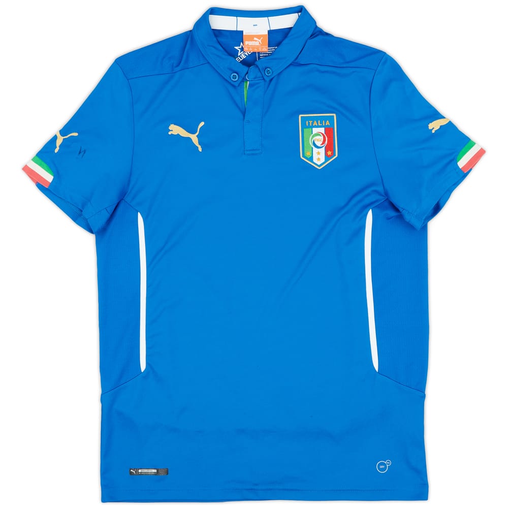 2012-13 Italy Home Shirt - 8/10 - (XXL.Boys)