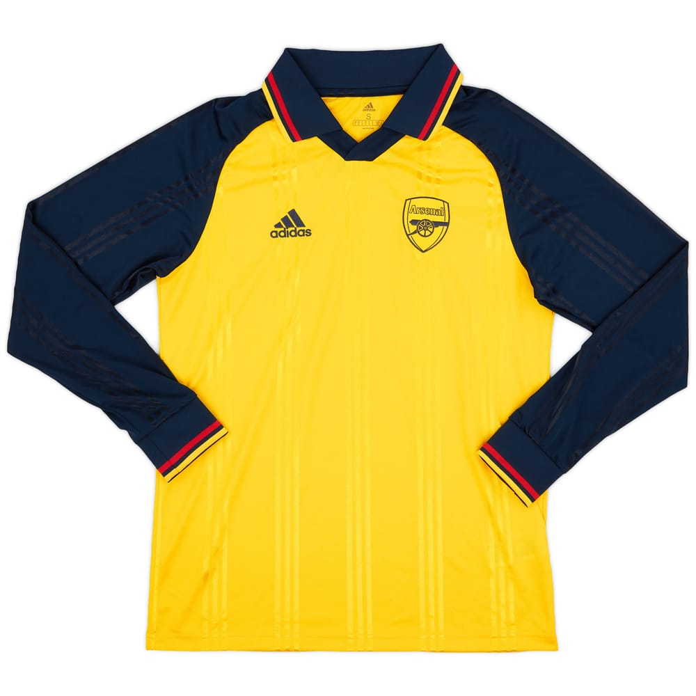 2019-20 Arsenal adidas ICON L/S Shirt - 9/10 - (S)