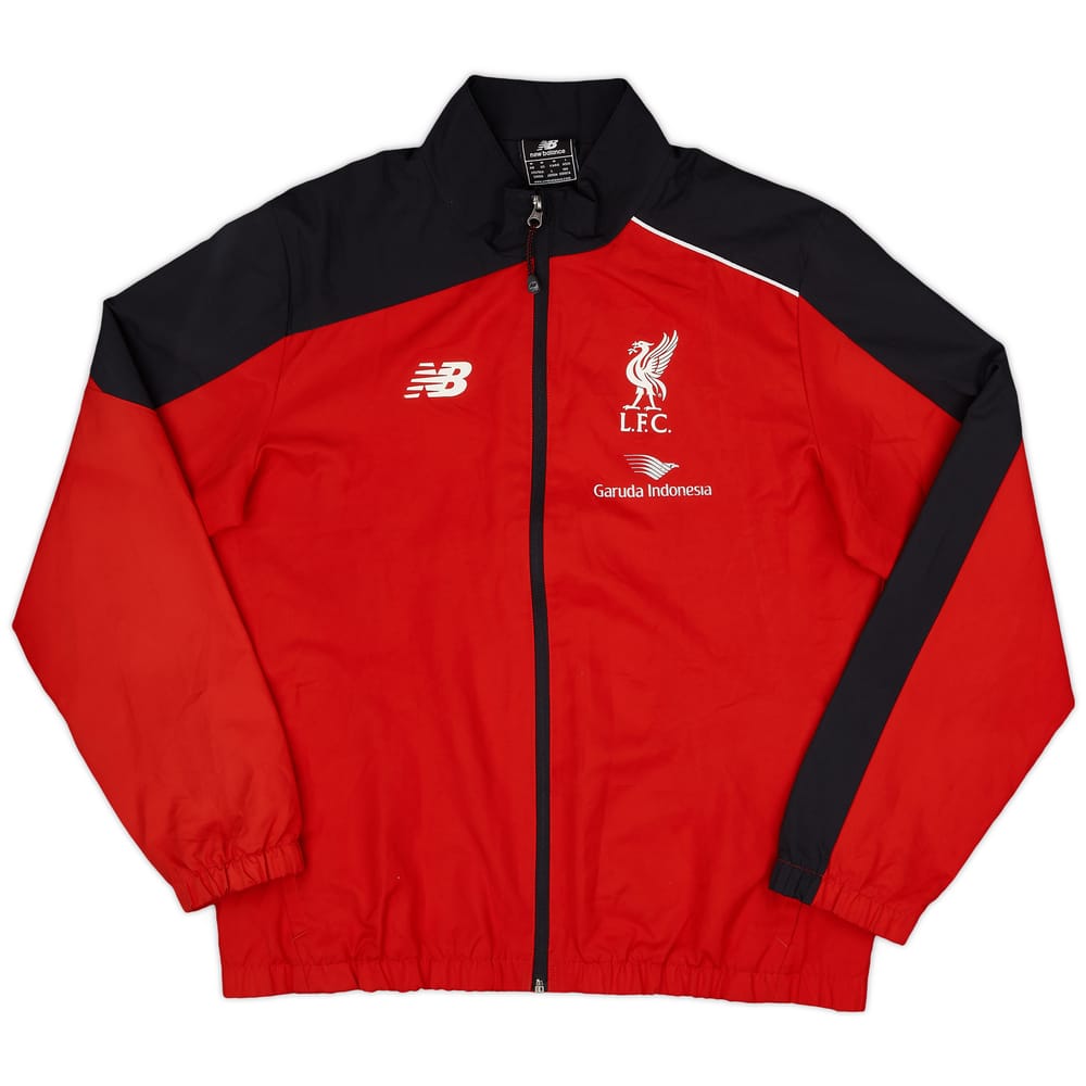 2015-16 Liverpool New Balance Track Jacket - 7/10 - (M)