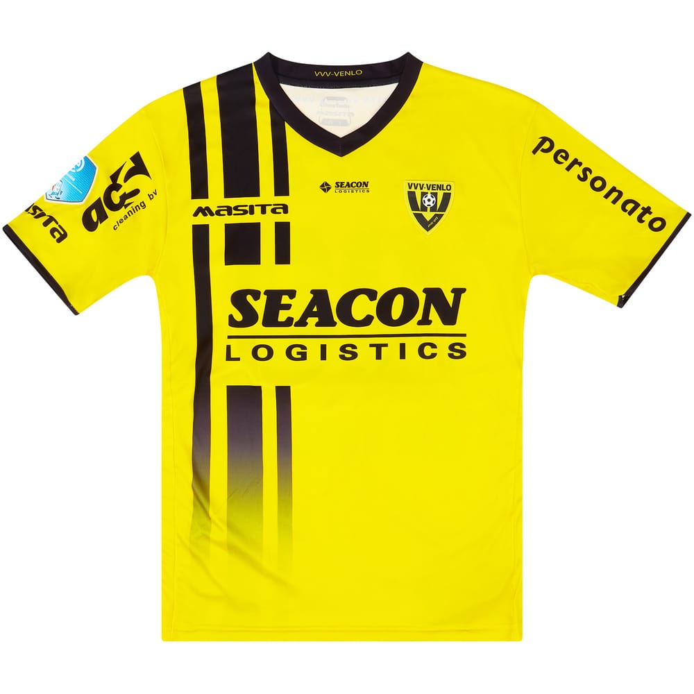 2017-18 VVV Venlo Match Issue Home Shirt Van Bruggen #20