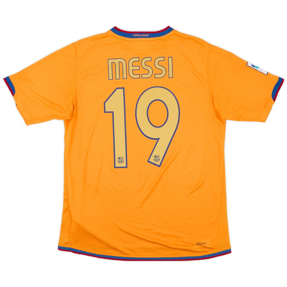 2006-08 Barcelona Away Shirt Messi #19 - 7/10 - (M)