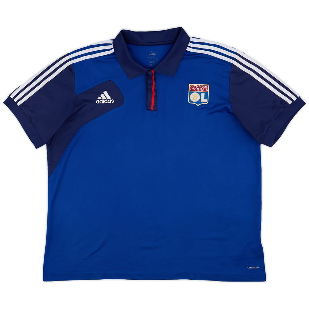 2012-13 Lyon adidas Polo Shirt - 5/10 - (3XL)