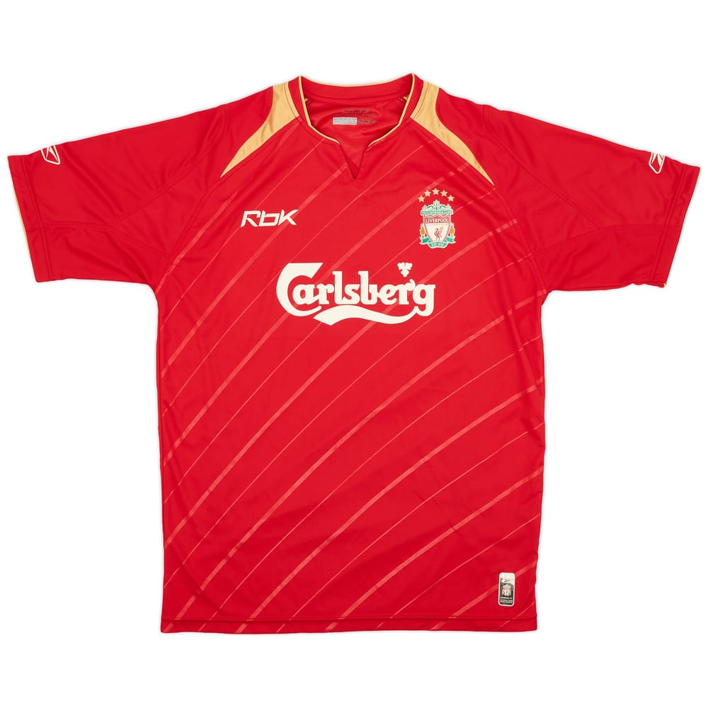 2005-06 Liverpool CL Home Shirt - 7/10 - (M)