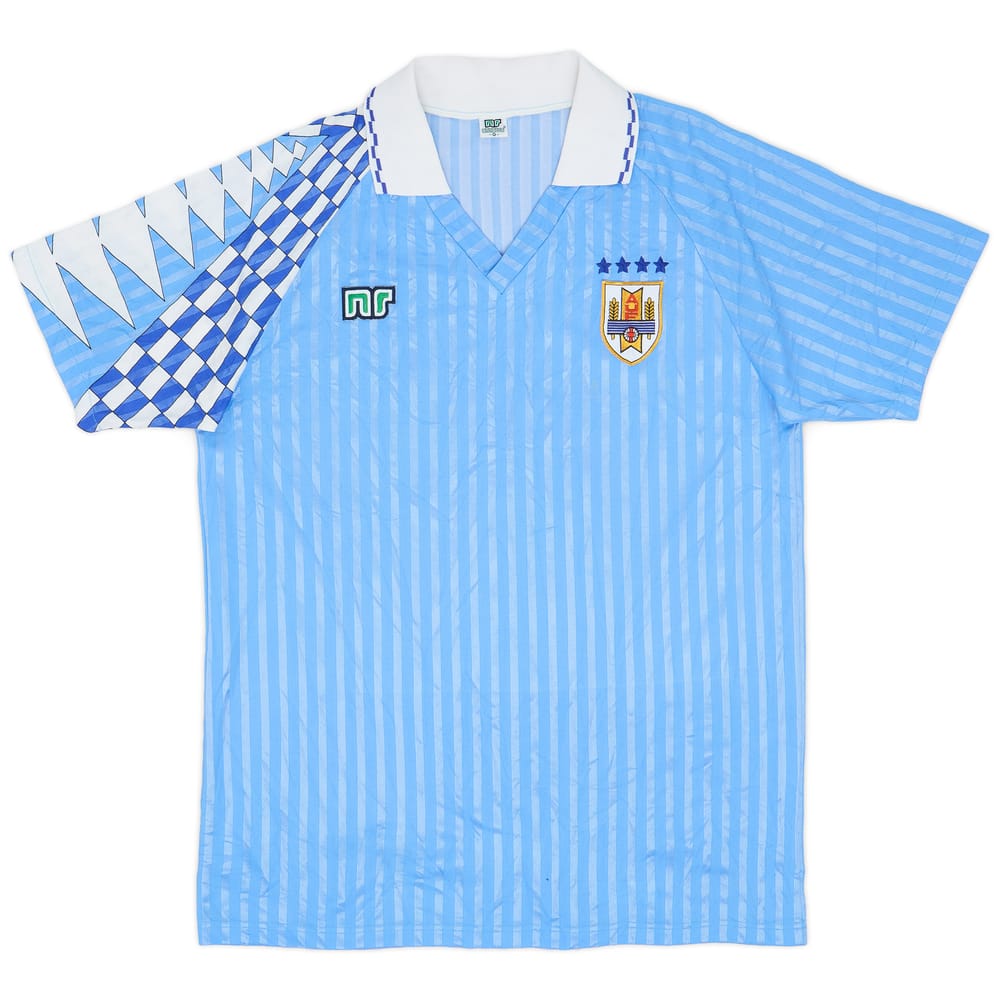 1992-95 Uruguay Home Shirt - 5/10 - (L)
